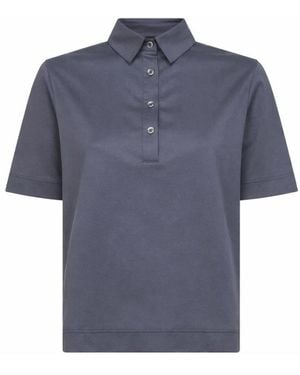 Blanca Vita Polo Shirts - Blue