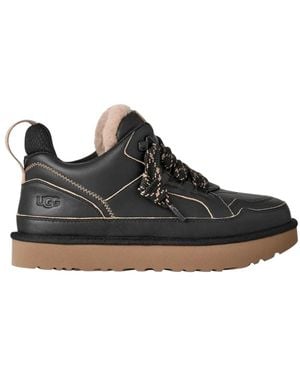 UGG Schoenen ,Zwart ,Leer M Lowmel Contrast
