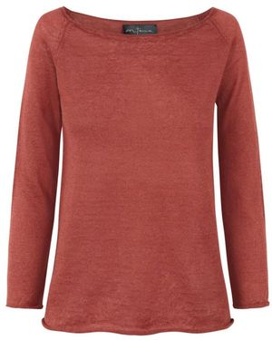 Cortana Round-Neck Knitwear - Red
