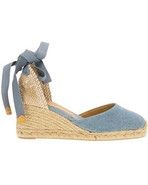 Castañer Wedges - Blue
