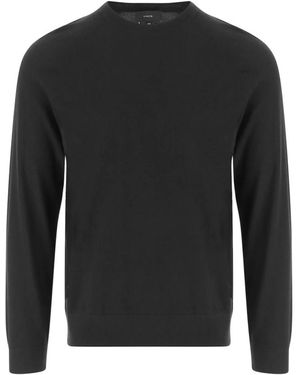 Vince Round-Neck Knitwear - Zwart