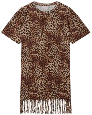 MC2 Saint Barth Sereia Midi Jurk - Bruin