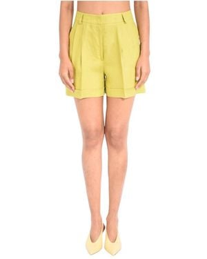 ACTUALEE Casual Shorts - Yellow
