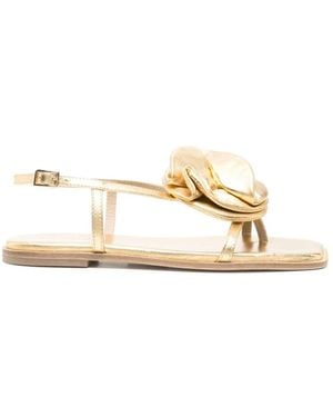 Vic Matié Flat Sandals - Natural