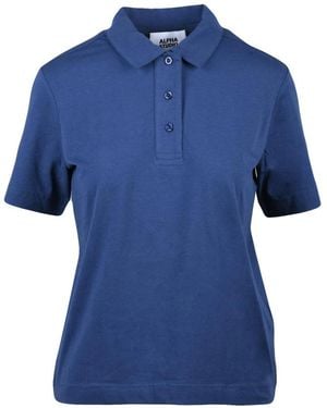 Alpha Studio Polo Shirts - Blue