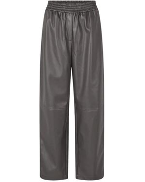 Samsøe & Samsøe Straight Trousers - Grey