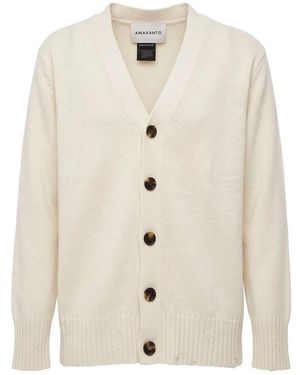 Amaranto Cardigans - Bianco