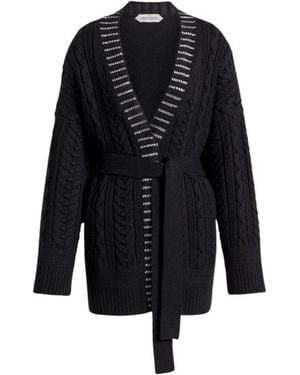 Alberta Ferretti Cardigans - Negro
