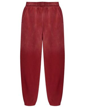 Entire studios Broeken ,Rood ,Katoen Standard Sweatpant