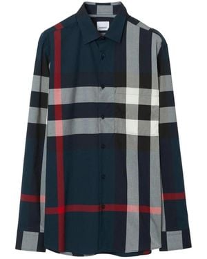 Burberry Casual Shirts - Blu