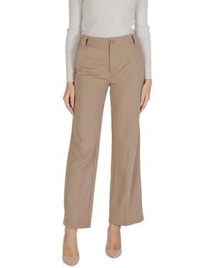 Street One Wide Trousers - Naturel