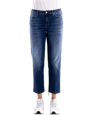 Don The Fuller Cropped Jeans - Bleu