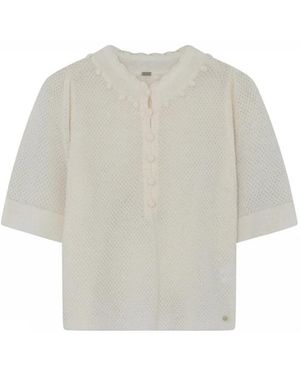 GUSTAV Round-Neck Knitwear - Blanco