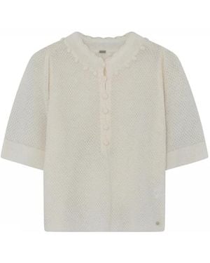 GUSTAV Round-Neck Knitwear - Blanco