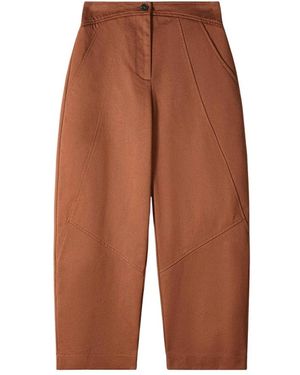 Patrizia Pepe Wide Trousers - Marrone