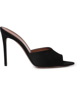 Giuliano Galiano Heeled Mules - Black