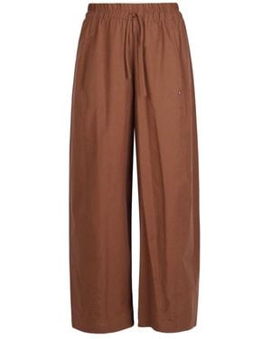Ottod'Ame Wide Trousers - Brown