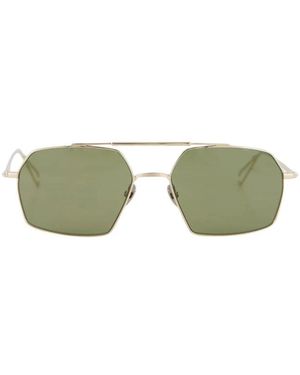 Ahlem Accessoires ,Geel ,Nylon Haussmann Zonnebril - Groen