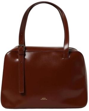 A.P.C. Handbags - Marron