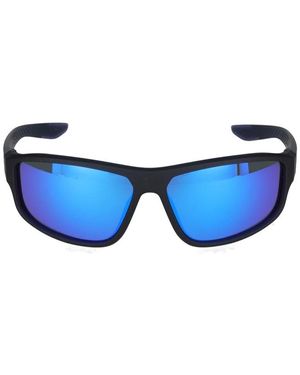 Nike Matte Space/-Turq Zonnebril - Blauw