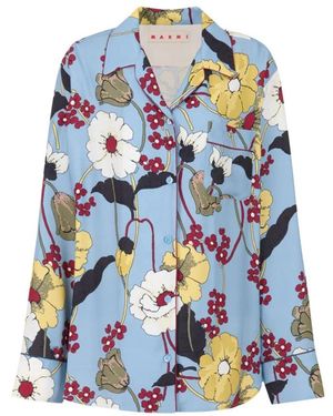 Marni Shirts - Blue