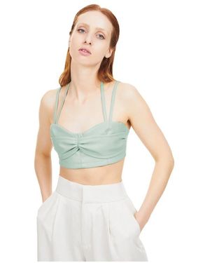 THEMOIRÈ Sleeveless Tops - Blue