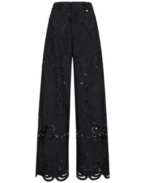 GIUSEPPE DI MORABITO Wide Trousers - Black