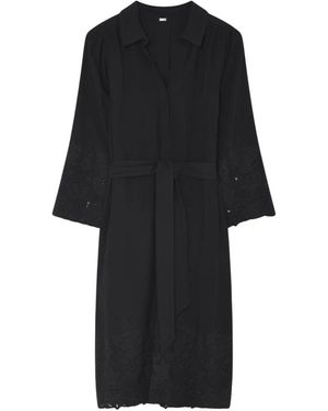 GUSTAV Kleedjes ,Zwart ,Shirt Dress