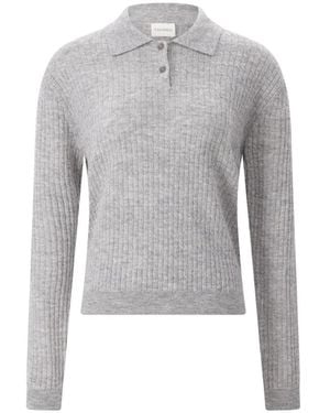 Closed Round-Neck Knitwear - Grigio
