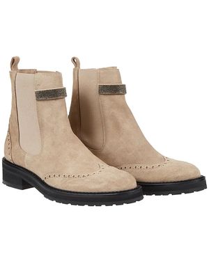 Eleventy Chelsea Boots - Neutro