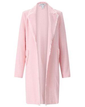 Joseph Ribkoff Single-Breasted Coats - Rosa