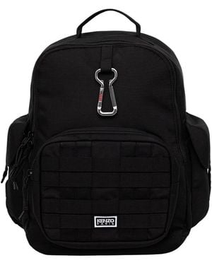 KENZO Tassen ,Zwart ,Nylon Explorer Backpack