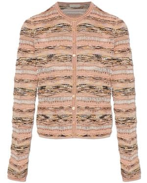 Ulla Johnson Truien & Vesten ,Veelkleurig ,Katoen Mia Cardigan - Naturel