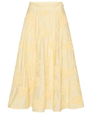 ROTATE BIRGER CHRISTENSEN Midi Skirts - Yellow