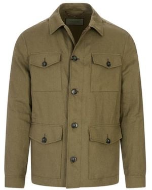 Canali Light Jackets - Verde