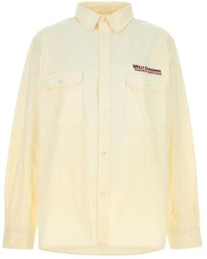 Willy Chavarria Casual Shirts - Natural