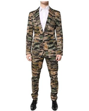 Dolce & Gabbana Single Breasted Suits - Multicolour