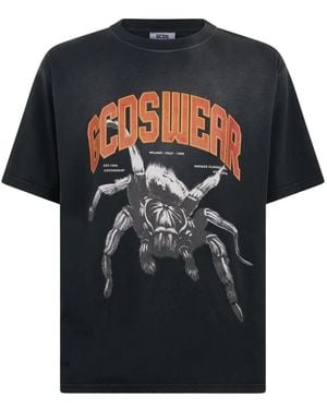 Gcds Spider Oversize T-Shirt - Schwarz