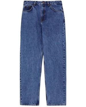 Skall Studio Jeans ,Blauw ,Katoen Allison Cropped Jeans