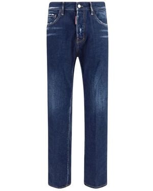 DSquared² Straight Fit Jeans - Blue