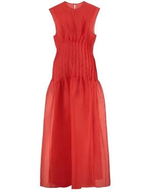 KHAITE Midi Dresses - Red