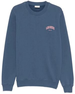 Les Deux Brady Hoop Sweatshirt - Blau