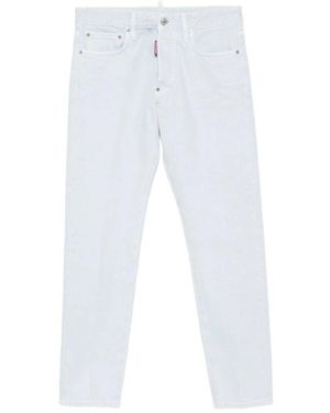 DSquared² Straight Jeans - Blanco