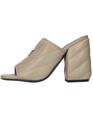 Pinko Heeled Mules - Grau