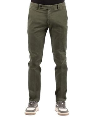 Berwich Slim-Fit Trousers - Green