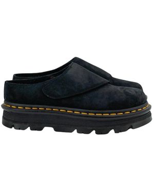 Dr. Martens Schoenen ,Zwart ,Suède Zueco Zebzag Anywair Bronx Suede 41730001