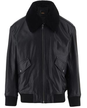 BOSS Bomber Jackets - Black