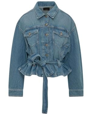 Pinko Denim Jackets - Blue