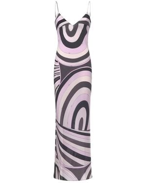 PUCCI Maxi Dresses - Purple
