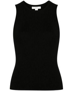 Vince Sleeveless Tops - Zwart
